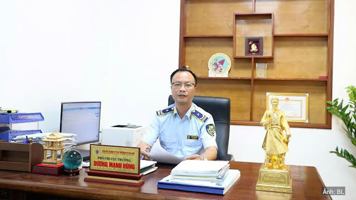 Ông Dương Mạnh Hùng, Phó Chi cục trưởng Chi cục QLTT Hà Nội.
