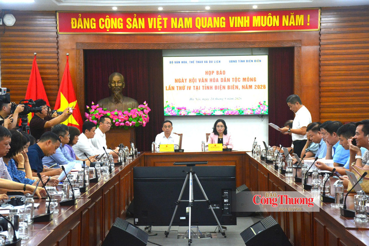 Họp báo thông tin về Ngày hội văn hóa dân tộc Mông lần thứ IV tại tỉnh Điện Biên, năm 2026.