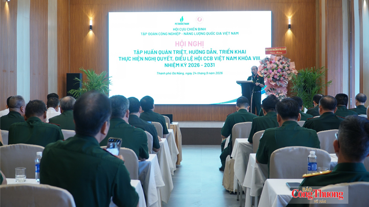 Hội Cựu chiến binh Petrovietnam tổ chức Hội nghị tập huấn quán triệt, hướng dẫn, triển khai thực hiện Nghị quyết, Điều lệ Hội Cựu chiến binh Việt Nam khóa VIII, nhiệm kỳ 2026 – 2031