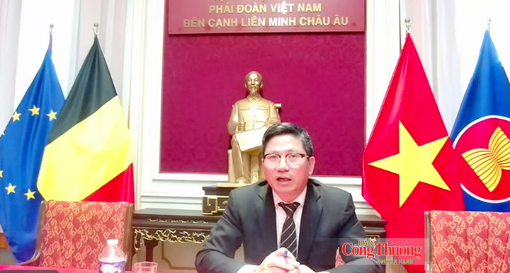 Ông Trần Văn Công, Tham tán Nông nghiệp, Phái đoàn Việt Nam tại EU.