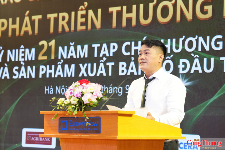 Nhà báo Nguyễn Viết Hưng, Tổng Biên tập Tạp chí Thương hiệu và Sản phẩm