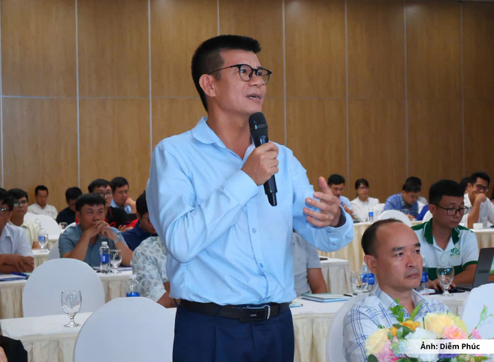 Đại biểu, doanh nghiệp trao đổi về cơ hội hợp tác nghiên cứu, ứng dụng và chuyển giao công nghệ.