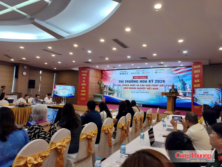 Liên đoàn Thương mại và Công nghiệp Việt Nam (VCCI) tổ chức Hội thảo “Thị trường Hoa Kỳ 2026: Cơ hội, thách thức và các giải pháp đột phá cho doanh nghiệp Việt Nam” với sự phối hợp và đồng hành của WBS và Citizen Pathway.