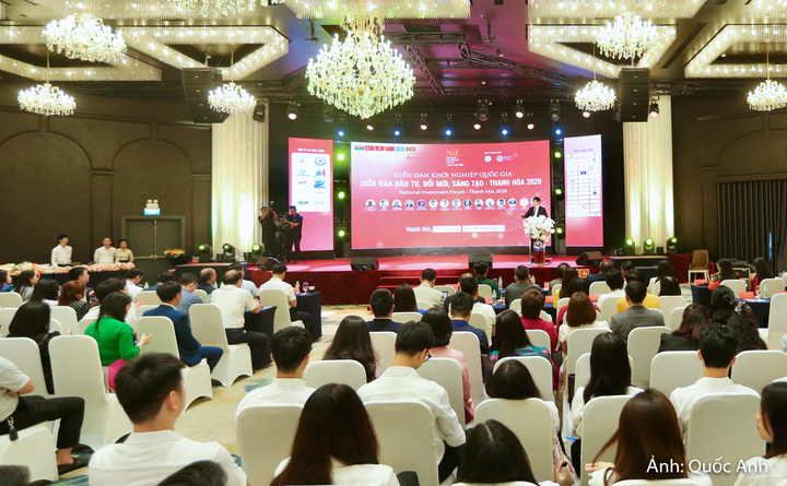 Toàn cảnh Diễn đàn Khởi nghiệp quốc gia - Thanh Hóa 2026.