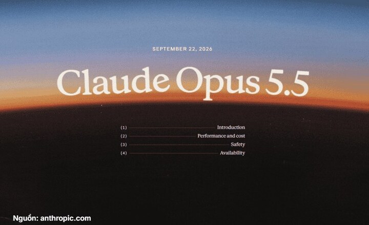 Claude Opus 5.5 được Anthropic định vị cho lập trình tác tử kéo dài và các công việc tri thức phức tạp.