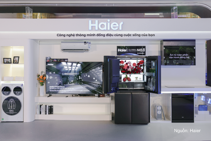 Tủ lạnh cao cấp đắt khách, Haier tăng trưởng 140% mỗi tháng - 1