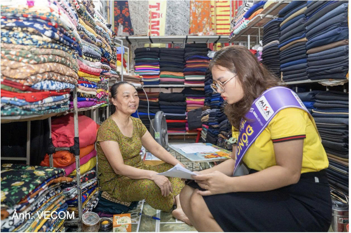 Theo Vecom, đích đến của quá trình chuyển đổi phải là đưa chợ truyền thống tiếp cận với người tiêu dùng toàn cầu qua thương mại điện tử