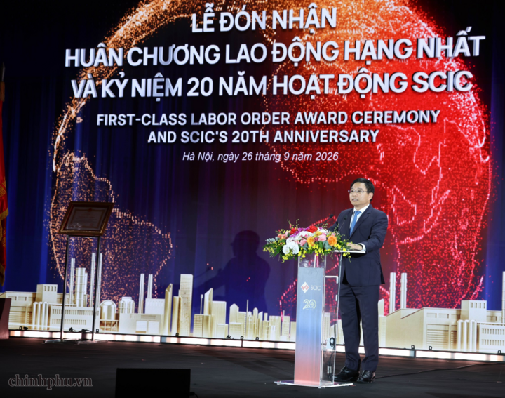 Phó Thủ tướng Nguyễn Văn Thắng phát biểu tại buổi lễ - Ảnh: chinhphu.vn/Đức Tuân