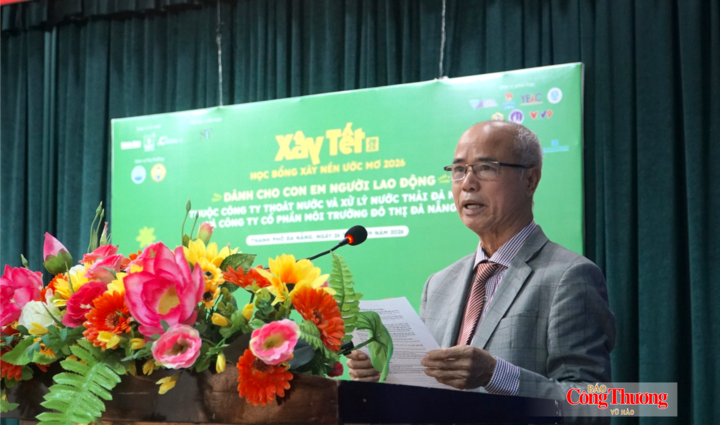 Ông Phạm Quang Vũ, Thành viên Hội đồng Quản trị Coteccons phát biểu tại chương trình