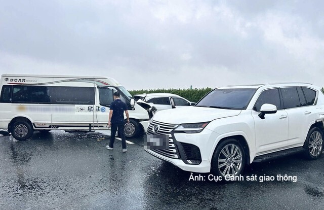Hiện trường vụ tai nạn.
