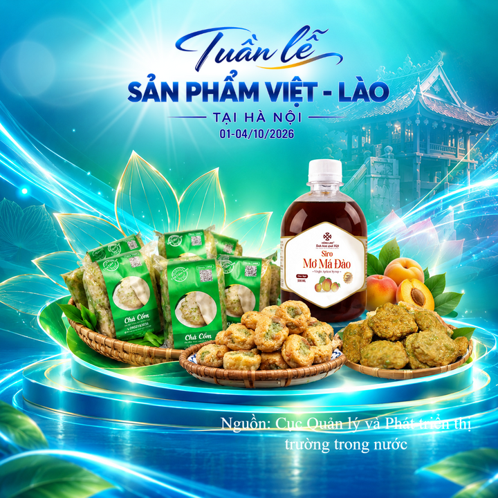 Tuần lễ sản phẩm Việt - Lào sẽ diễn ra từ ngày 1-4/10 tại Hà Nội.