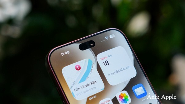 Công nghệ Face ID ẩn dưới màn hình