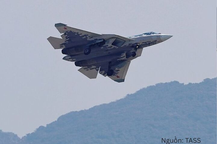Máy bay chiến đấu thế hệ thứ 5 Su-57 Felon. Nguồn: TASS