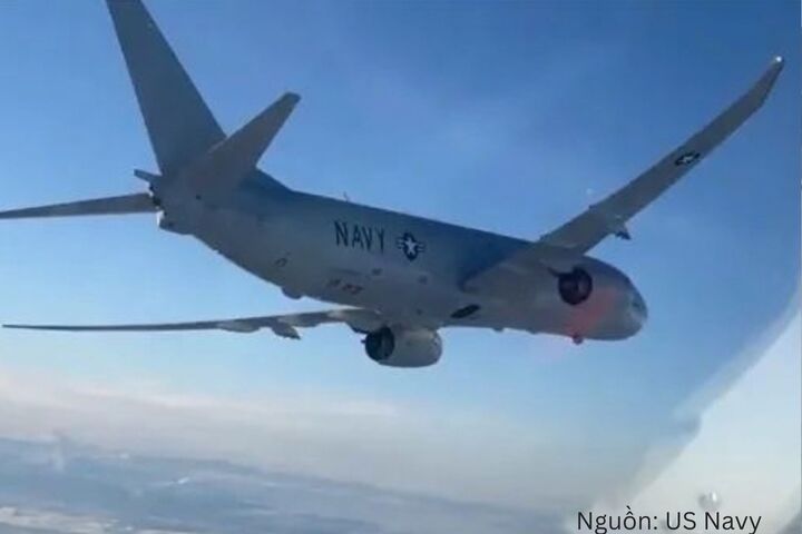 Máy bay tuần thám hải quân P-8 Poseidon. Nguồn: US Navy