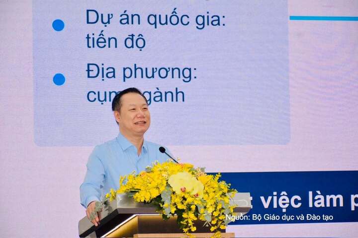 Ông Nguyễn Tiến Thảo, Vụ trưởng Vụ Giáo dục Đại học (Bộ Giáo dục và Đào tạo).