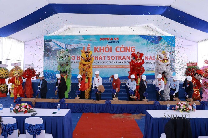 Kho hóa chất SOTRANS Hố Nai (Đồng Nai) được khởi công vào tháng 10/2025 và đang trong giai đoạn nước rút để đưa vào vận hành.