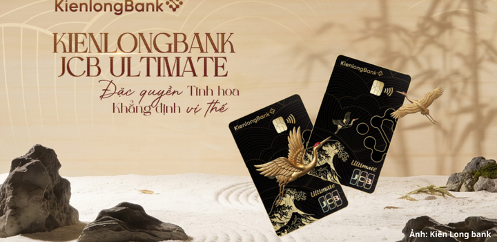 Thẻ tín dụng cao cấp KienlongBank JCB Ultimate.