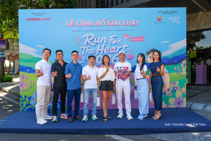 Run For The Heart - Chạy Vì Trái Tim 2026 gồm các cự ly 2km, 5km và 10km, phù hợp với trẻ em, gia đình, người mới và runner phong trào.
