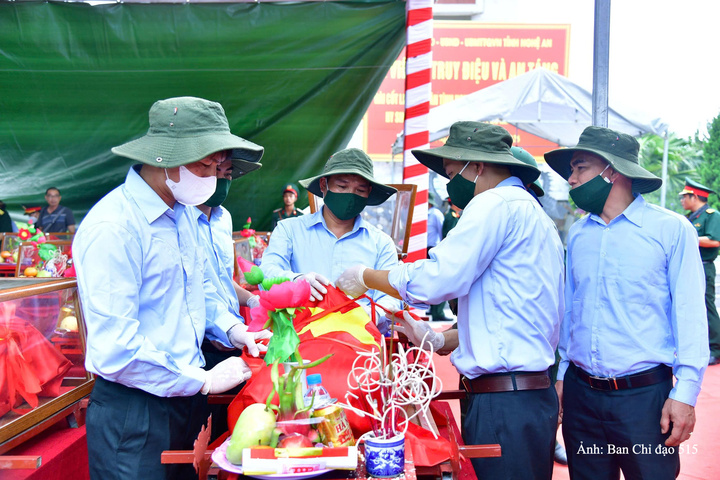 Sau gần 200 ngày triển khai, các lực lượng đã tìm kiếm, quy tập 2.929 hài cốt liệt sĩ, đạt 41,8% kế hoạch.