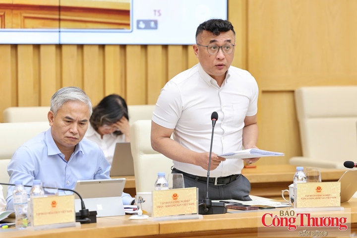 Ông Phan Tử Giang, Phó Tổng Giám đốc Tập đoàn Công nghiệp - Năng lượng Quốc gia Việt Nam (Petrovietnam).