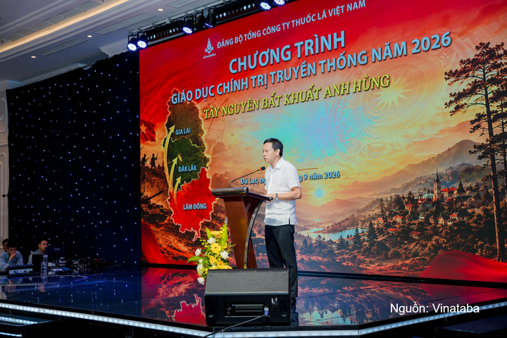 Ông Hồ Lê Nghĩa – Bí thư Đảng ủy Tổng công ty Thuốc lá Việt Nam.