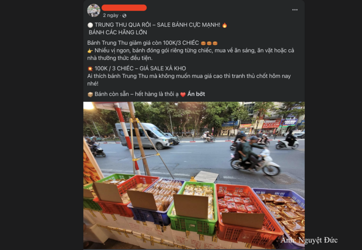 'Chợ mạng' cũng tấp nập với những lời rao khuyến mãi lớn.
