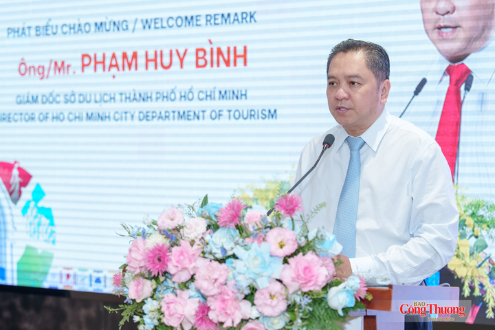 Ông Phạm Huy Bình, Giám đốc Sở Du lịch TP. Hồ Chí Minh phát biểu tại lễ phát động.