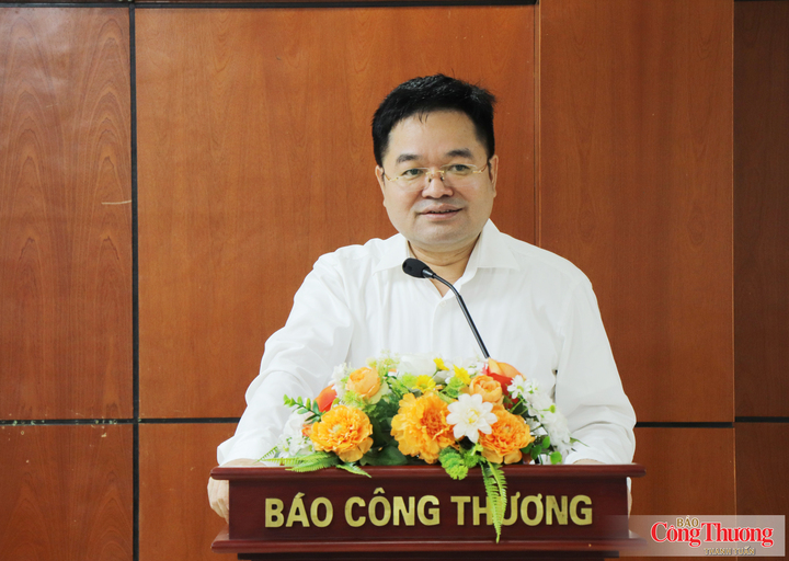 Đồng chí Nguyễn Văn Minh, Bí thư Đảng ủy, Tổng Biên tập Báo Công Thương.