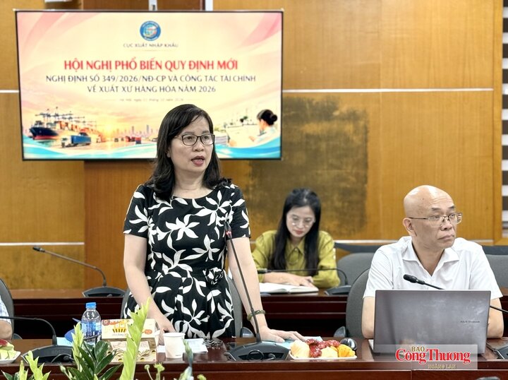Bà Tào Thị Kim Vân - Phó Vụ trưởng Vụ Kế hoạch - Tài chính, Bộ Công Thương.