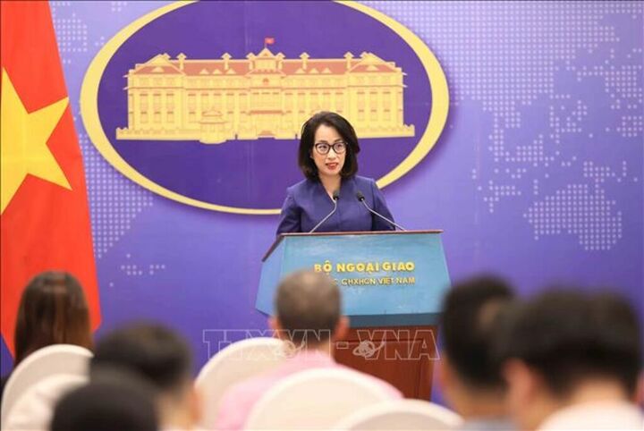 Người Phát ngôn Bộ Ngoại giao Phạm Thu Hằng