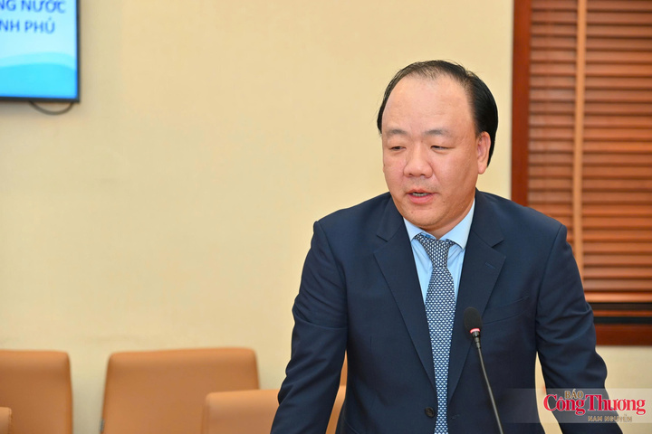 Đồng chí Trần Hữu Linh, Cục trưởng Cục Quản lý và Phát triển thị trường trong nước.