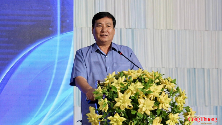 Ông Hứa Trường Sơn – Phó Giám đốc Sở Công Thương TP. Cần Thơ, phát biểu tại hội thảo.
