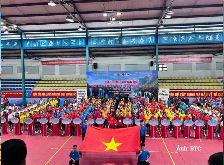 Giải Bóng chuyền hơi trung, cao tuổi toàn quốc lần thứ XII năm 2026 quy tụ hơn 700 vận động viên tham dự.