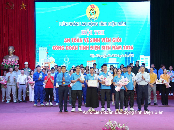 Hội thi An toàn vệ sinh giỏi công đoàn tỉnh Điện Biên năm 2026.