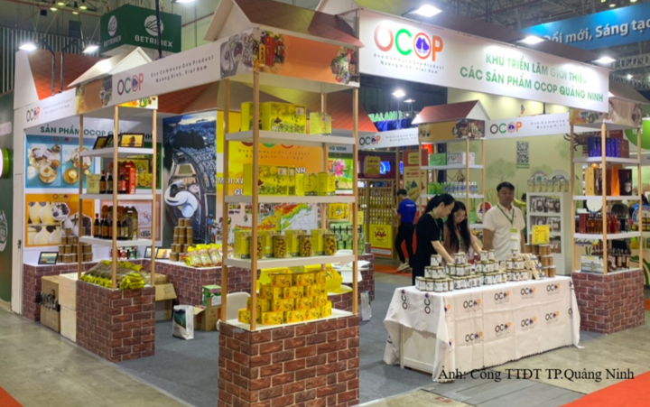 Quảng Ninh đang đẩy mạnh kết nối giao thương, tạo thêm cơ hội quảng bá sản phẩm OCOP.