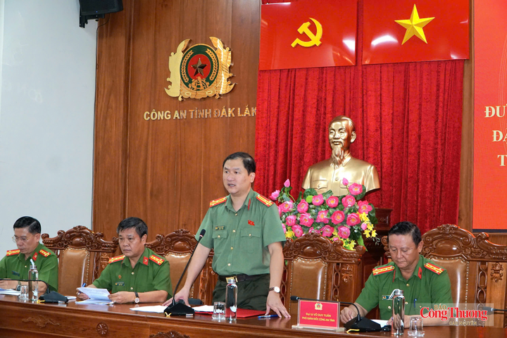 Công an tỉnh Đắk Lắk họp báo thông tin về vụ án.