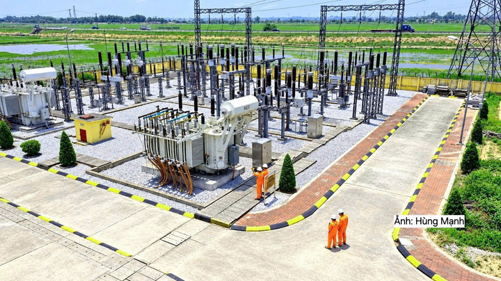 Công trình đầu tư xây dựng lưới điện 110 kV, góp phần nâng cao năng lực truyền tải và bảo đảm cung cấp điện an toàn, ổn định