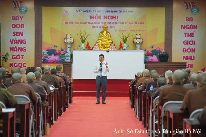 Ông Nguyễn Văn Hà, Phó Tổng Thư ký Liên đoàn Luật sư Việt Nam trao đổi về những điểm mới của Luật Thủ đô năm 2026 liên quan đến công tác quản lý.