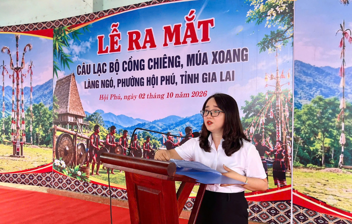 UBND phường Hội Phú công bố Quyết định số 1770/QĐ-UBND về việc thành lập Câu lạc bộ Cồng chiêng, múa xoang làng Ngó với 38 thành viên.