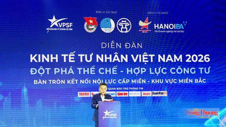 Ông Đặng Việt Bách, Phó Chủ tịch Hội Doanh nhân trẻ Việt Nam.