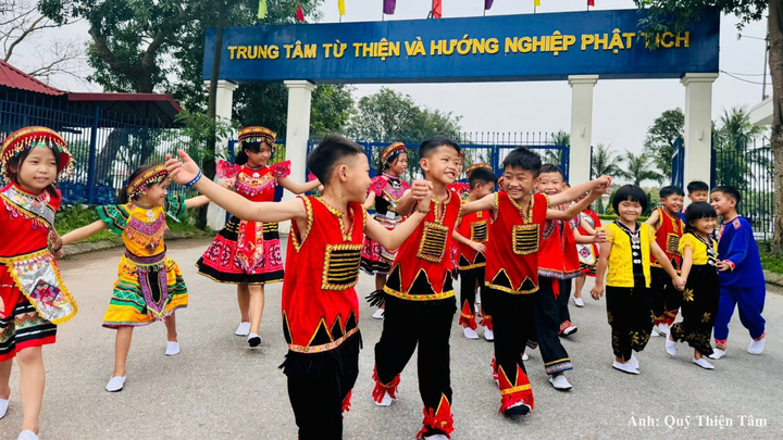 Trung tâm Từ thiện và Hướng nghiệp Phật Tích là nơi hơn 250 trẻ mồ côi được chăm sóc, học tập và hướng nghiệp.