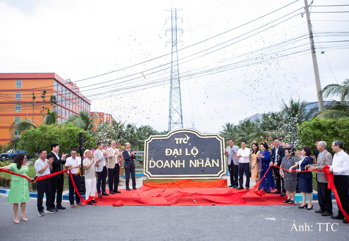 Đại lộ Doanh nhân cùng các tuyến đường nội khu mang tên doanh nghiệp, thương hiệu tại KCN Thành Thành Công (Tây Ninh).