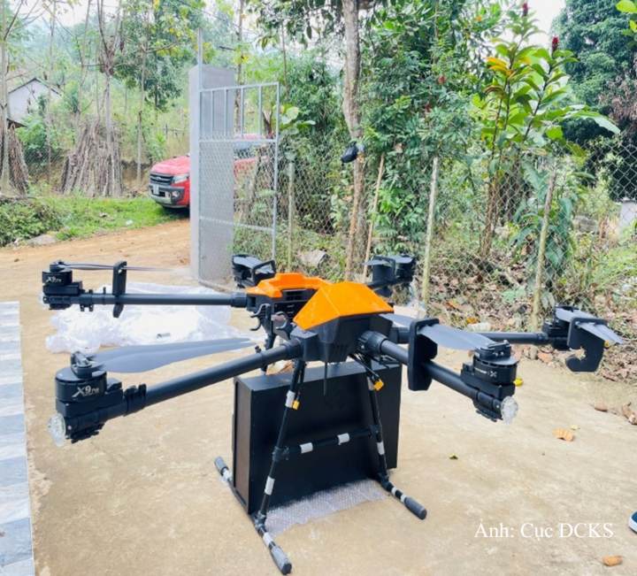 Ứng dụng UAV trong đo địa vật lý - một hướng hiện đại hóa công tác điều tra của Liên đoàn Vật lý Địa chất.