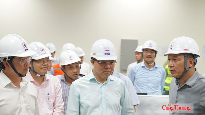 Bộ trưởng Lê Mạnh Hùng chỉ đạo đẩy nhanh tiến độ các dự án tại Trung tâm Điện lực Quảng Trạch - 7
