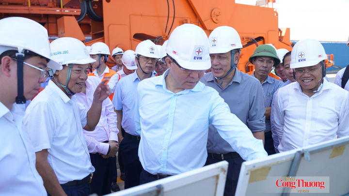 Bộ trưởng Lê Mạnh Hùng chỉ đạo đẩy nhanh tiến độ các dự án tại Trung tâm Điện lực Quảng Trạch - 10