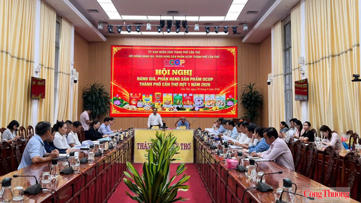 Hội đồng đánh giá, phân hạng sản phẩm OCOP TP. Cần Thơ vừa tổ chức đánh giá, phân hạng đợt 1 năm 2026.