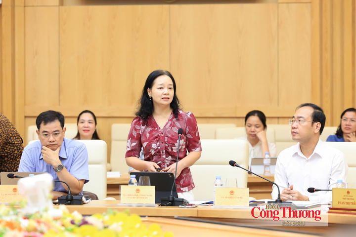 Bà Nguyễn Thị Lâm Giang - Cục trưởng Cục Khoa học công nghệ và Chuyển đổi số.