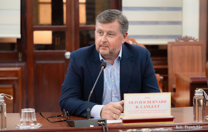 Ông Olivier Langlet, Tổng Giám đốc Tập đoàn Central Retail Việt Nam.