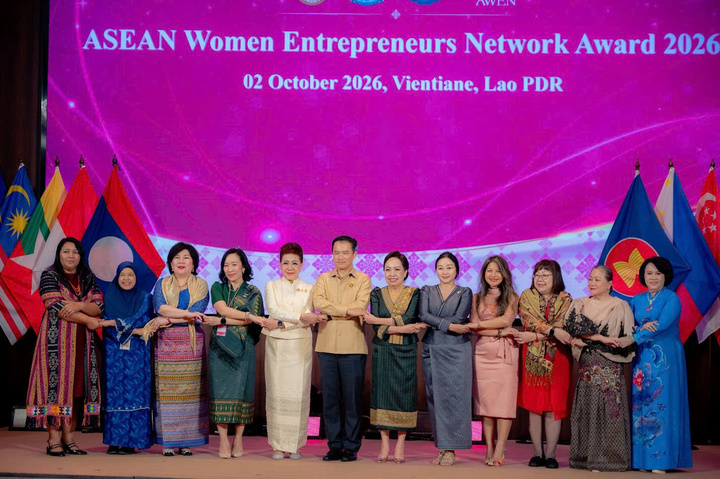 Diễn đàn và Lễ trao Giải thưởng Nữ doanh nhân ASEAN xuất sắc năm 2026 diễn ra tại Thủ đô Viêng Chăn (Cộng hòa Dân chủ Nhân dân Lào).
