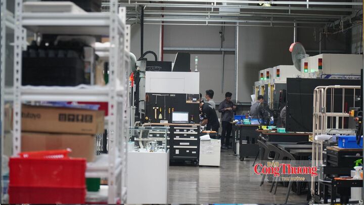 Hoạt động sản xuất tại Công ty TNHH MTV Yumoto Vietnam, Khu công nghiệp Tân Kim mở rộng, xã Cần Giuộc,  tỉnh Tây Ninh.